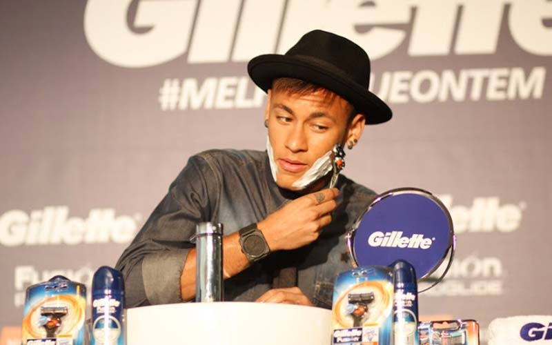 Gillette -- Neymar Jr. embajador  de la marca para América Latina
